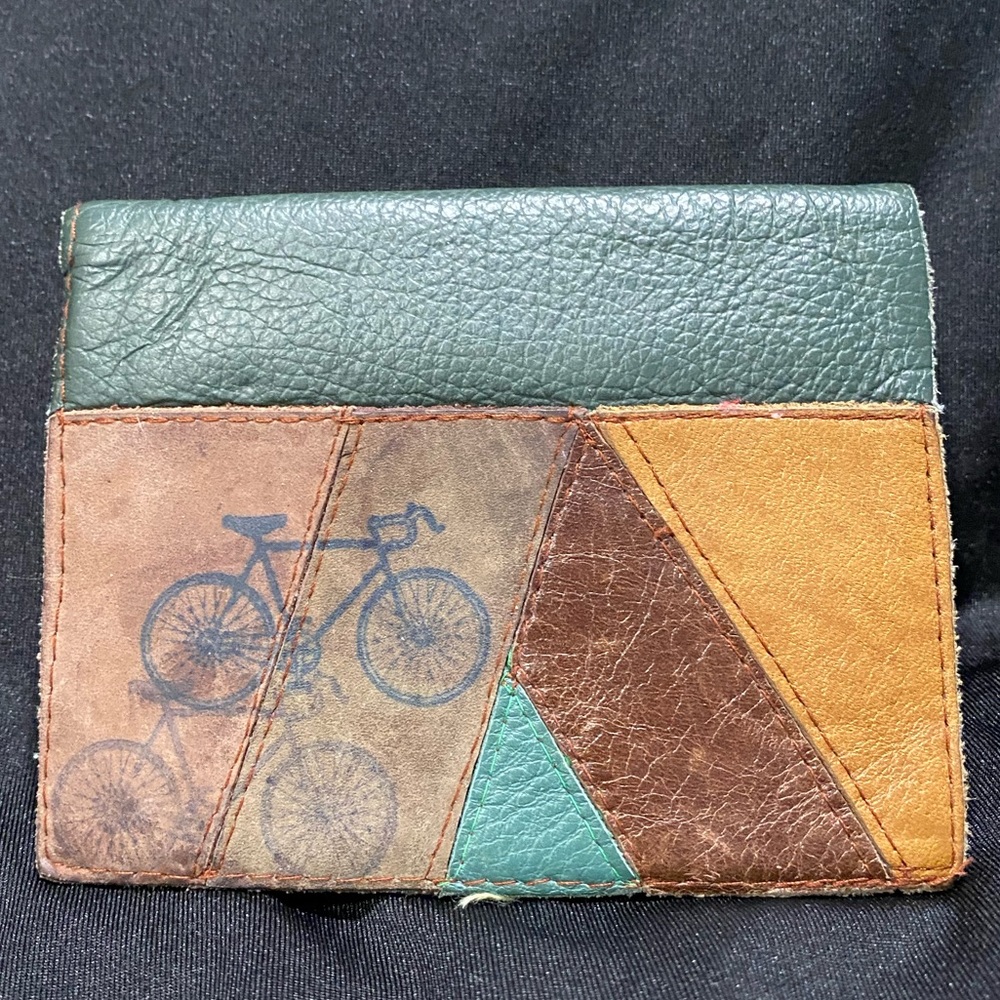 Bicycle Leather Wallet